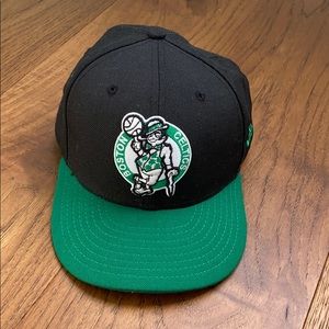 New era Celtics fitted, hardwood classics
